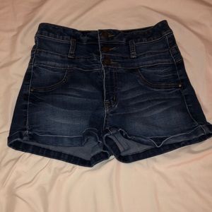 High waisted shorts